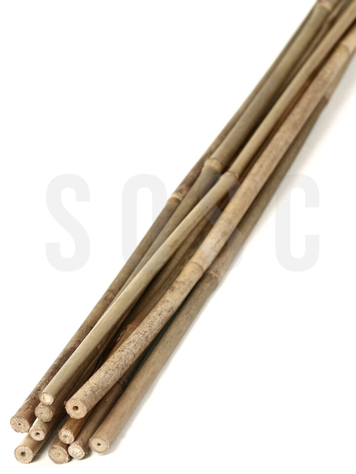 120 Cm Doğal Bambu Bitki Destek Çubuğu 10 Adet 5-10 mm
