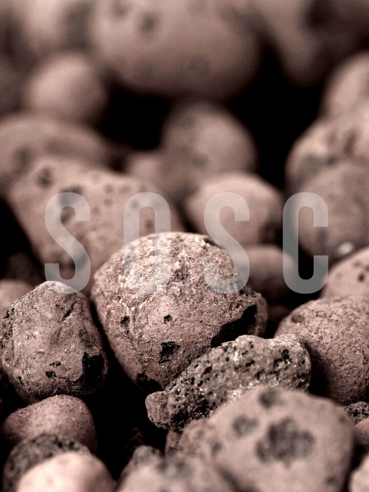 SOSC Natural Dekoratif İthal Kil Bilyesi 1 Lt