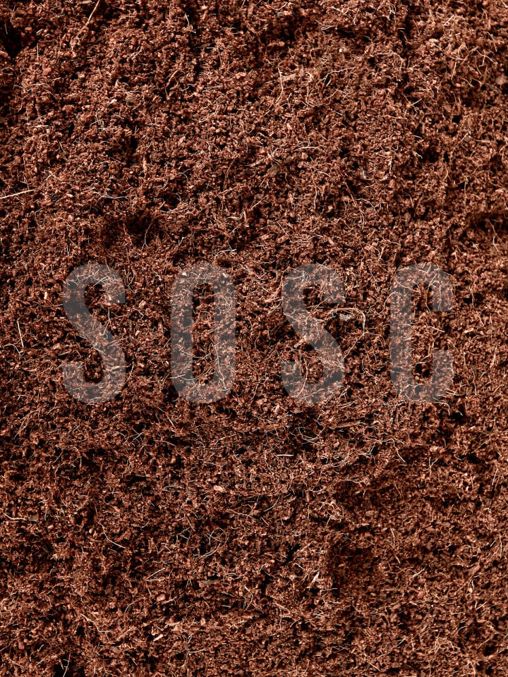 Hindistan Cevizi Torfu%100 Doğal Torf - Cocopeat Hindistan Cevizi Lifi - Doğal Bitki Toprağı 10 Lt