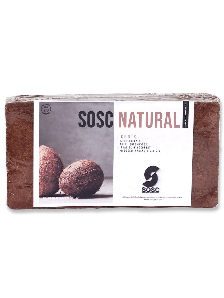 10 LT Cocopeat-Hindistan Cevizi Torfu  600-650 Gr